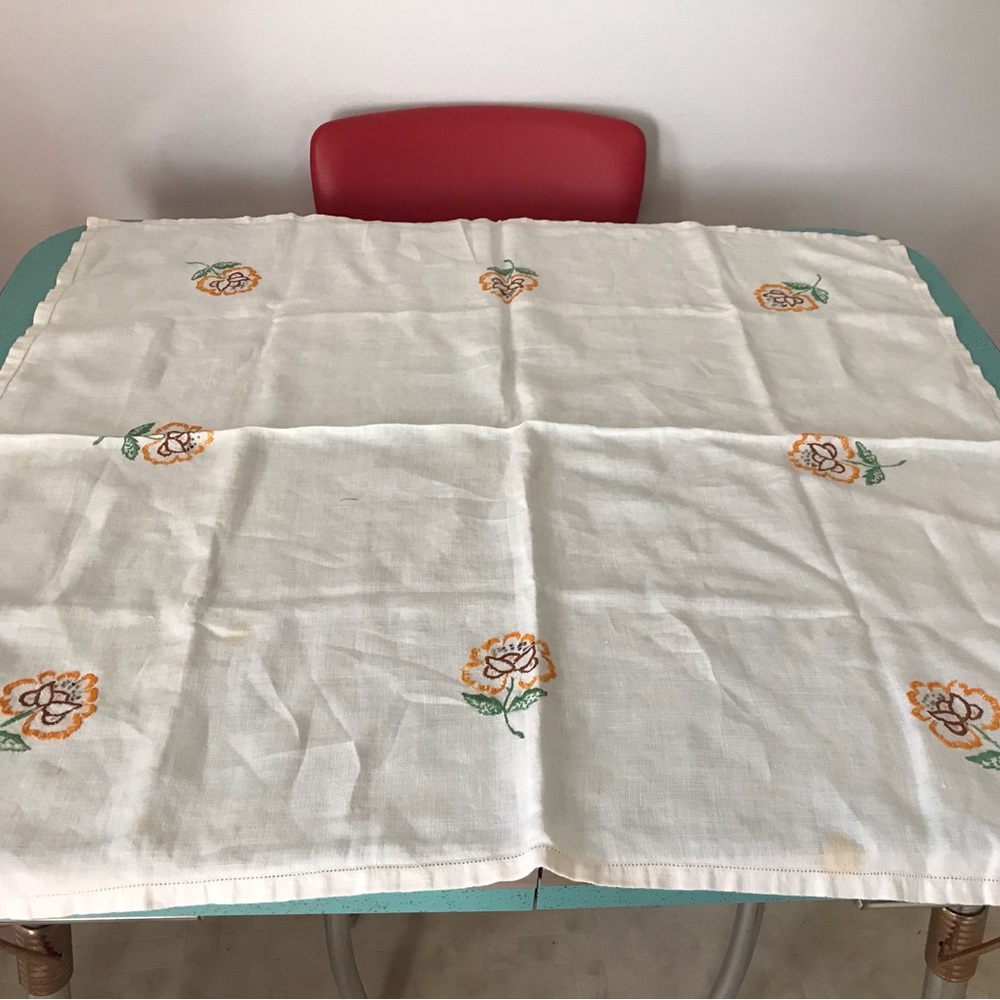 Vintage tablecloth